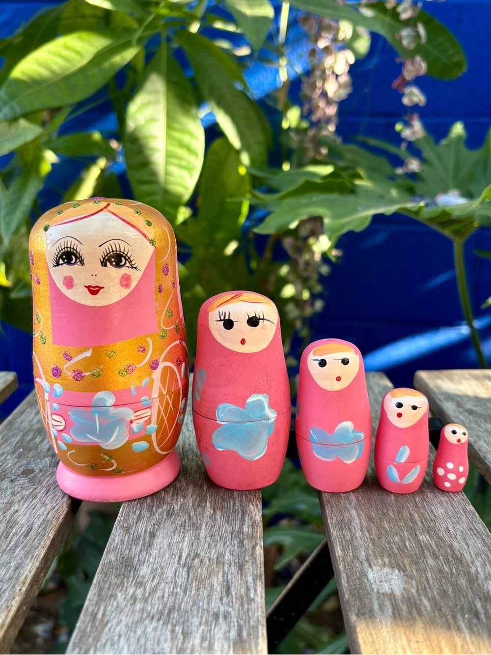Handpainted Matryoshka Nesting Dolls